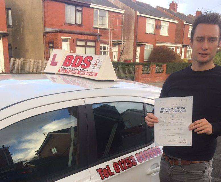 Passed 24th Nov – Dean Evans