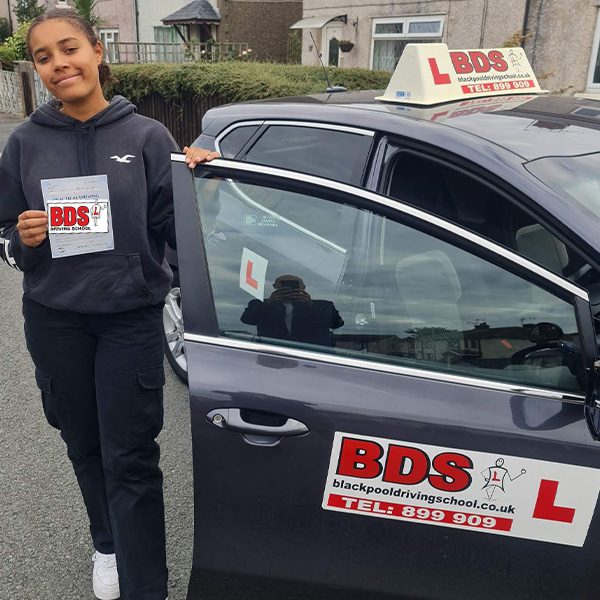 first time pass with BDS Driving School