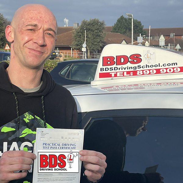 Another first-time pass with BDS Driving School