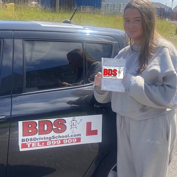 Another first-time pass with BDS Driving School.