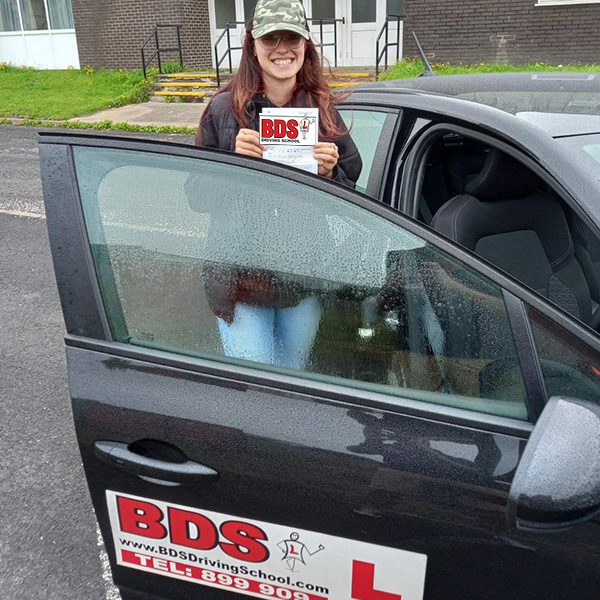 Another first-time pass with BDS Driving School